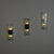 1970s Triple Glass Wall Sconces in Thick Structural Glass from Gallotti & Radice, 1970s, Set of 3 For Sale - Image 5 of 18