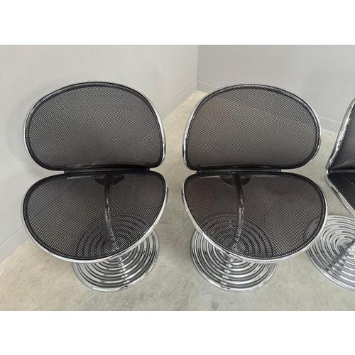 Textile O-Line Dining Chairs by Herbert Ohl for Wilkhahn, 1980s, Set of 5 For Sale - Image 7 of 15
