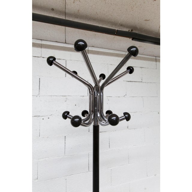 Industrial Coat Rack with Umbrella Stand and Hooks, 1970s For Sale - Image 10 of 17