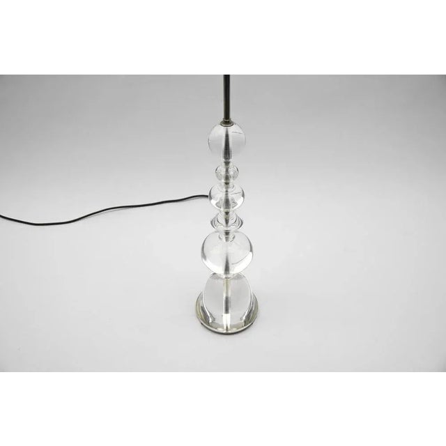 Metal German Acrylic Table Lamp by Ingo Maurer, 1960s For Sale - Image 7 of 11