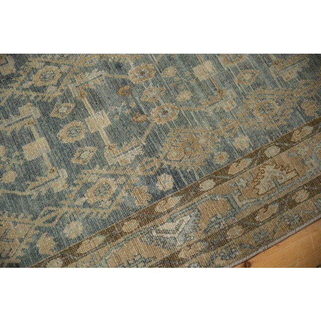 Blue 1930s Vintage Persian Hamadan Herati Wool Rug For Sale - Image 8 of 11