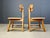 Vintage Brutalist Dutch Oak Dining Chairs, 1960s, Set of 4 For Sale - Image 4 of 14