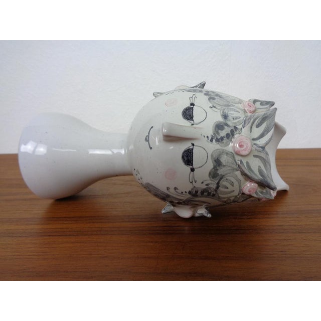 Ceramic Titania Vase by Bjørn Wiinblad for Illums Bolighus, 1960s For Sale - Image 9 of 16