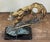 Vintage Art Deco Style Bronze Tiger Sculpture on Marble Base For Sale - Image 4 of 11
