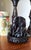 Ebony Vintage Hand Carved Elephant Family MCM Dark Wood on Pedastal For Sale - Image 8 of 11