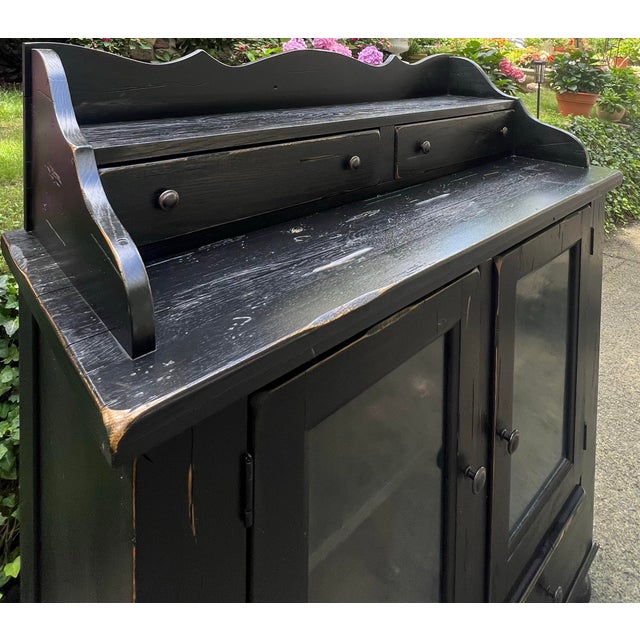 Black Broyhill Attic Heirlooms Dining Chest in Black For Sale - Image 8 of 10