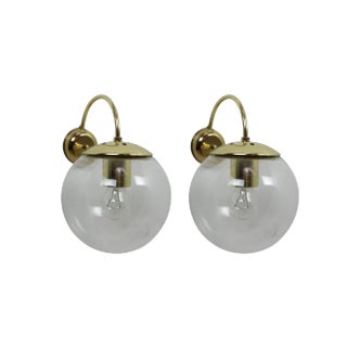 Mid-Century Wall Lamps from Kamenicky Senov, 1970s, Set of 2 For Sale