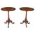 Antique Victorian Burr Wanut and Marquetry Occasional Tables, 1800s, Set of 2 For Sale - Image 11 of 11