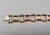 1950s Vintage Signed Napier Goldtone Emerald Cut Faux-Topaz Bracelet For Sale - Image 5 of 10