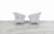 Vintage Hollywood Regency Channel Back Velvet Lounge Chairs, 1980s For Sale - Image 4 of 12