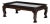 Ming Style Chinoiserie Black Lacquer Coffee Cocktail Table For Sale