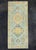 Blue Turkish Oushak Rug 2'8" x 6'6" #18002 For Sale - Image 8 of 8