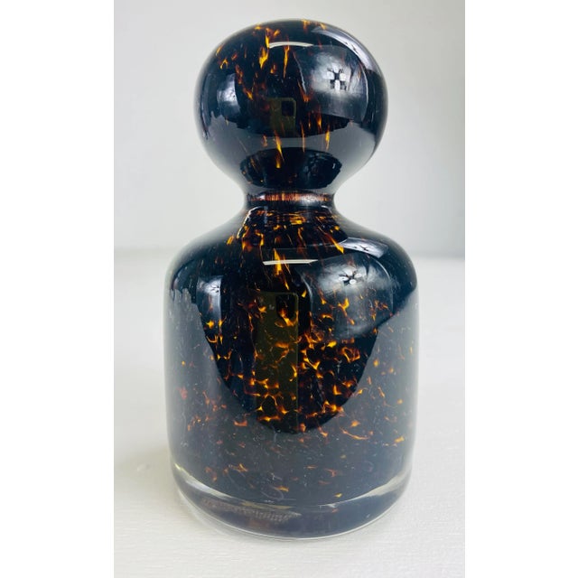 Mid Century Vintage Handblown Murano Glass Paperweight. For Sale - Image 9 of 9