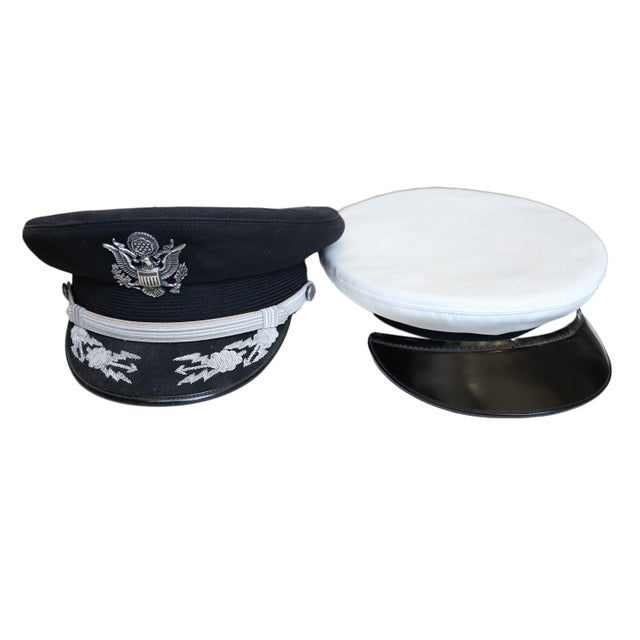 Berkshire U.S.A.F. Officers Mess Dress Caps - A Pair For Sale - Image 13 of 13