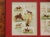 Classic set of six (framed) colour equestrian c1920s cards with (24) racehorses (total)! Image Sz: 16"H x 18 1/2"W