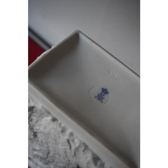 Vintage German Vases with Fossil Design in Biscuit Porcelain from AK Kaiser, 1960s, Set of 5 For Sale - Image 16 of 18