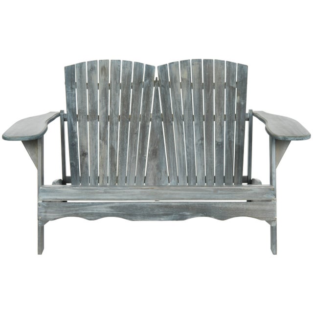 Murray Bench in Ash Grey For Sale In Philadelphia - Image 6 of 6