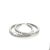 Early 21st Century Tiffany & Co., White Gold and Diamond Hoop Earrings, Pair For Sale - Image 5 of 5