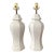 Vintage Pair of Petite Pagoda Ceramic Table Lamps For Sale
