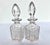 Late 19th Century Late 1800s Victorian Silver and Cut Crystal Cruet Set With Carrier For Sale - Image 5 of 14