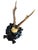 Roe Deer Trophy 175 Black Forest Antlers Mount For Sale - Image 4 of 5