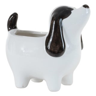 Puppy Dog Planter (Set of 4) For Sale