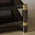 Mid-Century Signed Karl Springer 2-Tier Gunmetal & Brass Cocktail Table For Sale - Image 12 of 13