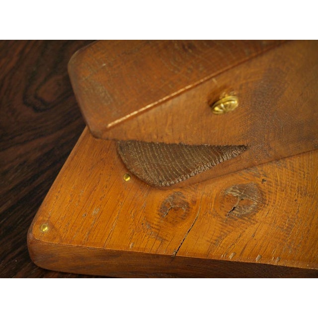 Wood Brutalist Fish Sculpture by Michel Chartier, France, 1970s For Sale - Image 7 of 18