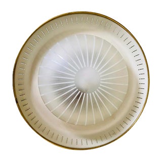 Vintage Ernest Igl Style Ceiling Lamp, 1950s For Sale