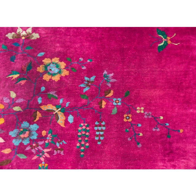 Art Deco Early 20th Century Chinese Art Deco Rug For Sale - Image 3 of 10