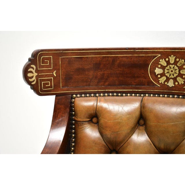 Antique Regency Armchairs, 1815, Set of 2 For Sale - Image 9 of 16