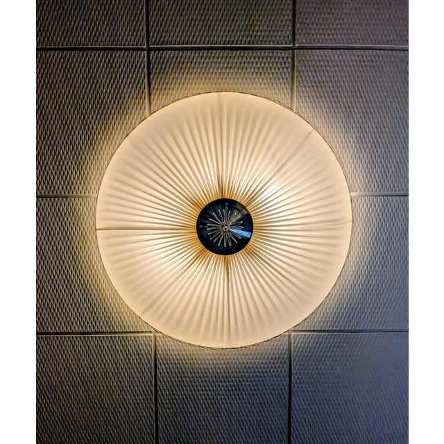 Large Flush Mount in the style of Paavo Tynell, 1950s For Sale - Image 18 of 18