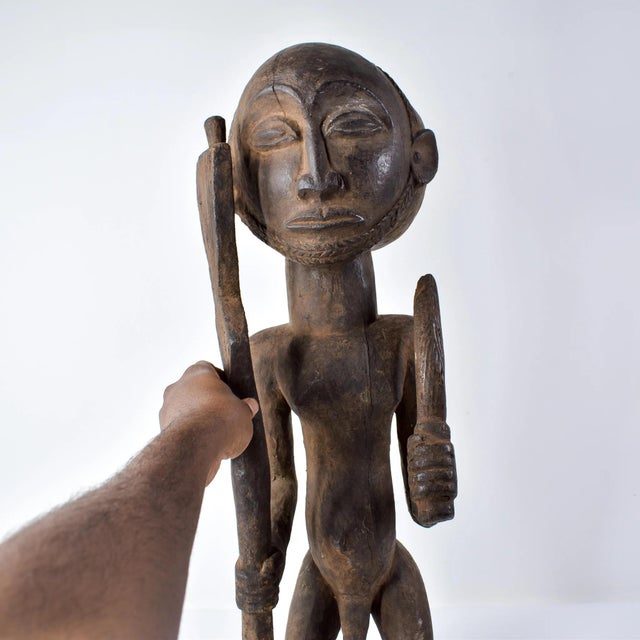 Early 20th Century Hemba Chief Memorial Figure For Sale - Image 13 of 17