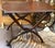 Antique English Campaign Table With Folding Mechanism, For Sale - Image 4 of 10