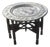 Anglo Indian Folding Tray Table 30.5" in Diameter. For Sale