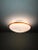 Modern 1990 Murano Wall-Ceiling Lamp White-Amber For Sale In New York - Image 6 of 13