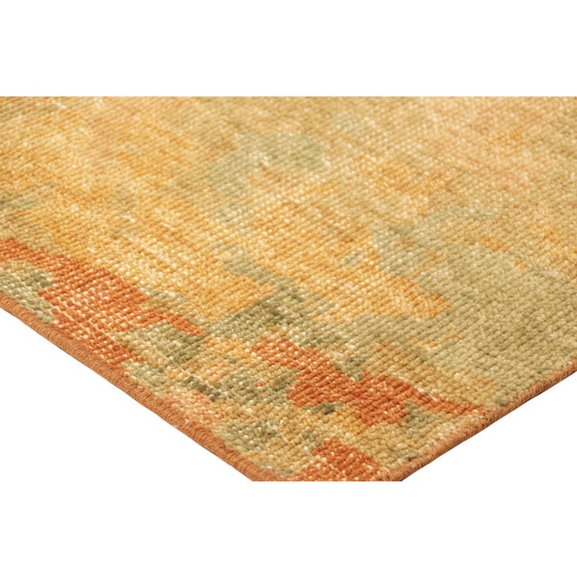 Rug & Kilim’s Modern Abstract Art Rug With Colorful Floral Patterns For Sale In New York - Image 6 of 7