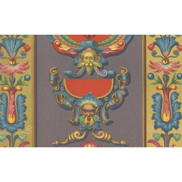 Baurin after Albert Racinet, LXIII of L’Ornement Polychrome, 1869, Paper For Sale - Image 5 of 10