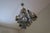 Metal Italian Modern Cubist Chandelier by Gaetano Sciolari, 1960s For Sale - Image 7 of 9