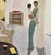 Art Deco 1934 French Art Deco Lithograph-Woman at Home With Child For Sale - Image 3 of 3