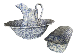Bathroom Set by B & Cie, Set of 3