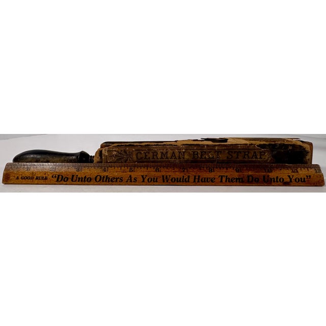 Antique Barber Razor Strap Bejamin F. Badger For Sale - Image 10 of 10