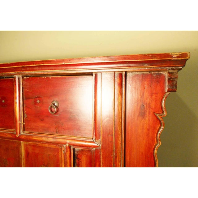 Early 19th Century Early 19th Century Antique Chinese "Butterfly" Cabinet For Sale - Image 5 of 12