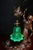 Metal Art Nouveau French Figural Bronze Desk Lamp & Inkstand from Louis Cahuzac, 1920 For Sale - Image 7 of 18