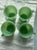 Glass Vintage Fire King Jadeite Mugs Set of 4 For Sale - Image 7 of 10