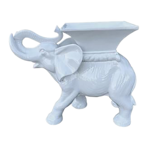 1970s Italian Glazed Ceramic Elephant