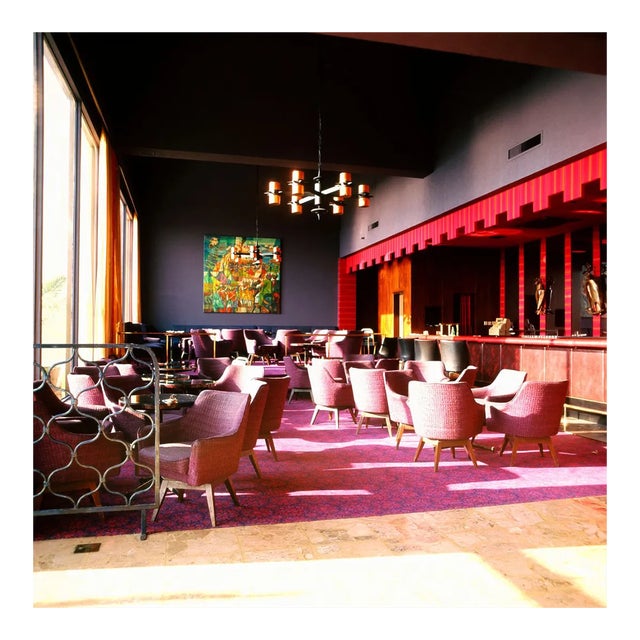 Retro Hotel Lobby of the 1970s Limited Edition, 1975 For Sale