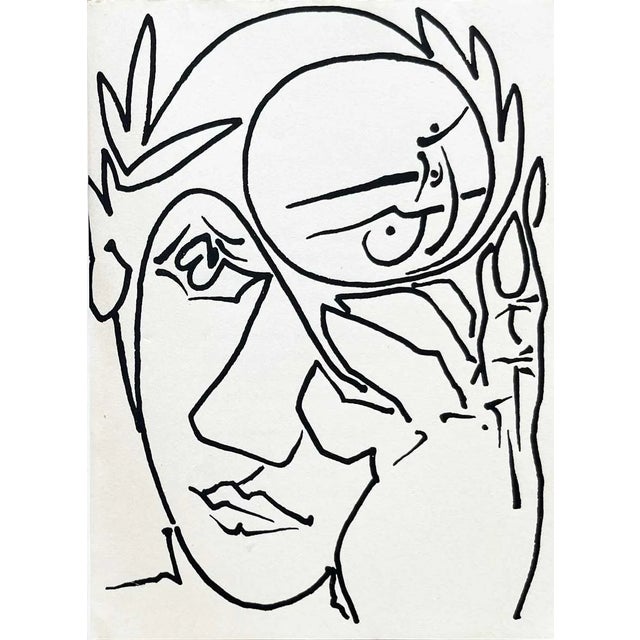 Artist: Françoise Gilot Country: France Title: Petrification D’un Poete Medium: Lithograph Marks: Not signed, not numbered...