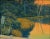 Brilliant landscape of a glowing pond at sunset, California's golden hour, by Max Flandorfer (American, b. 1962), 2018....