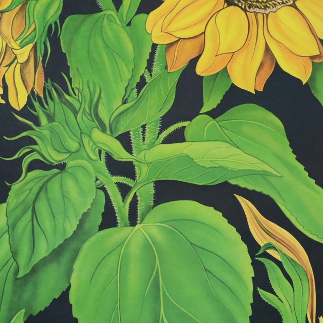 Large Vintage Sunflower School Chart by Jung Koch Quentell, 1973 For Sale - Image 12 of 13